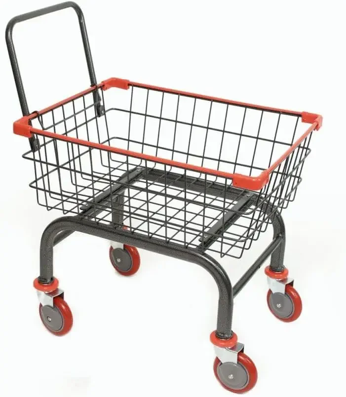 Duty Laundry and Grocery 1.8 Bushel Cart with U-Handle, 5