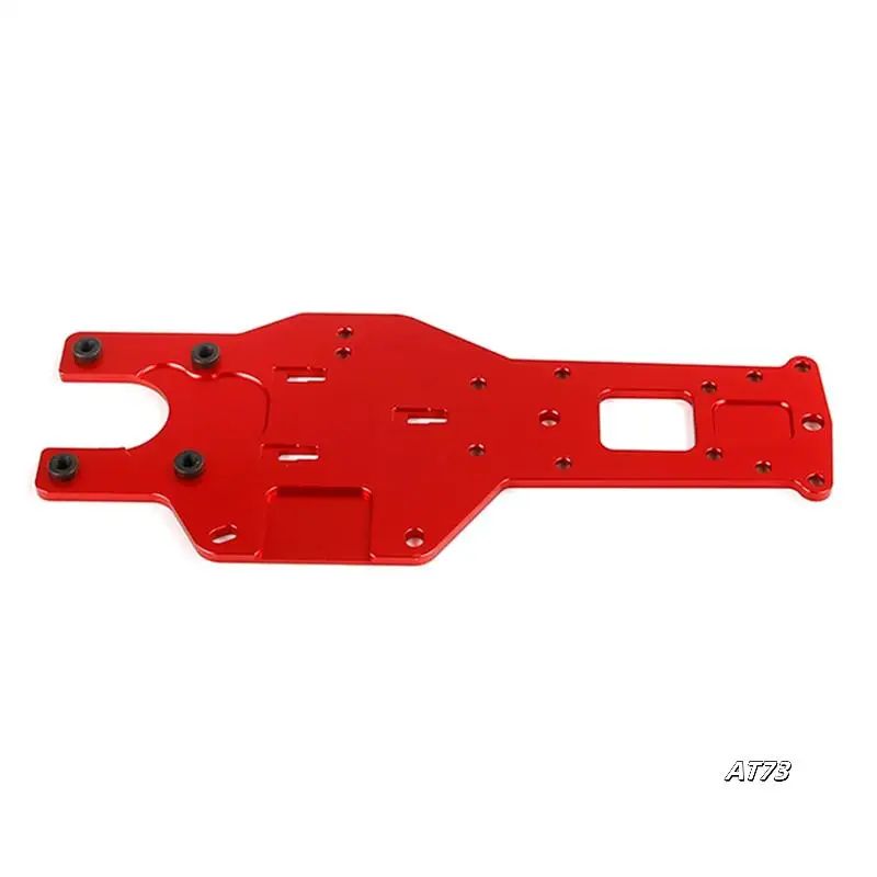 Cnc metal espessamento torno piso traseiro para 1/5 hpi rofun baha km rovan baja 5b 5t 5sc caminhão brinquedos peças