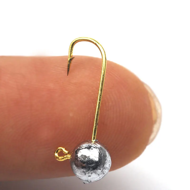 10 adet/grup Mikro Jig Kafa Balıkçılık Kanca 1g-10g Buz Balıkçılık Kanca Mini Krank Jig Olta Yumuşak Solucan olta takımı