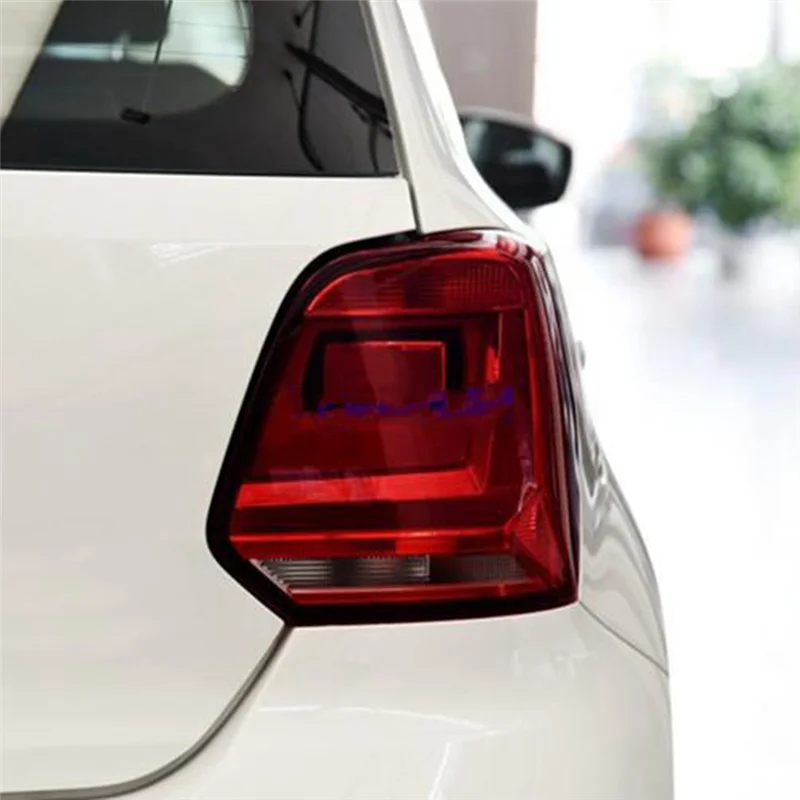 الذيل غطاء خفيف الجمعية آسى لشركة فولكس فاجن بولو 2014-2018 سيارة الضوء الخلفي لا لمبة الخلفية مصباح مكبح استبدال جزء اليسار #3