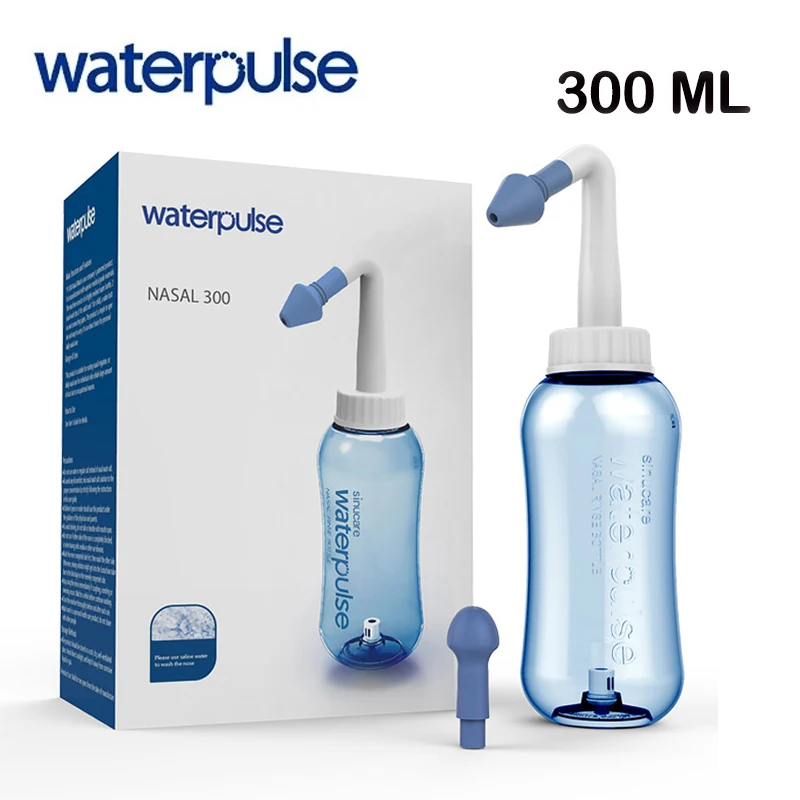 Waterpulse Nasal irrigator Nasal Rinse Bottle Nose Wash Cleaner Spray Protector Avoid Allergic Rhinitis Adult Children Neti Care