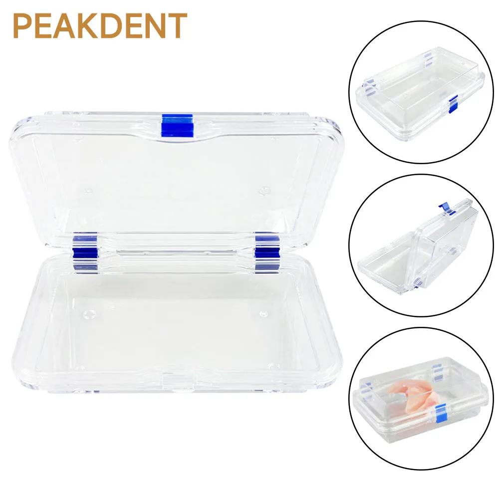 

1pc Dental Tooth Box with Film Denture Case Veneer Storage Material Suitable for Aesthetic Dentists