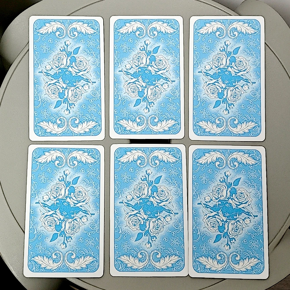 Marie Lenormand Vintage Style 72 Cards In Russian Language 10.3*6cm 2 Sets (36+36 Pcs Lenormand Cards)