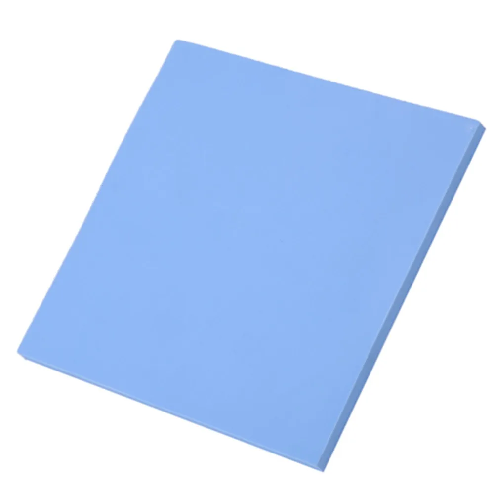 Conductivity Sheet 100x100x5mm Thermal Conductivity Pad Blue 1.5w m-k Thermal Sheet Silicone Silicone Thermal Pad CPU Cooling