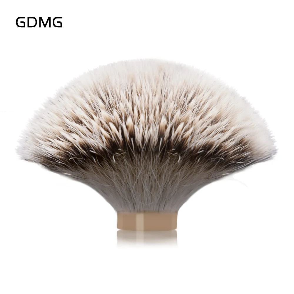 GDMG Shaving Brush Classic SHD Silvertip Fan Shape Badger Hair Beard Wet Shave Styling Kit Gifts for Men