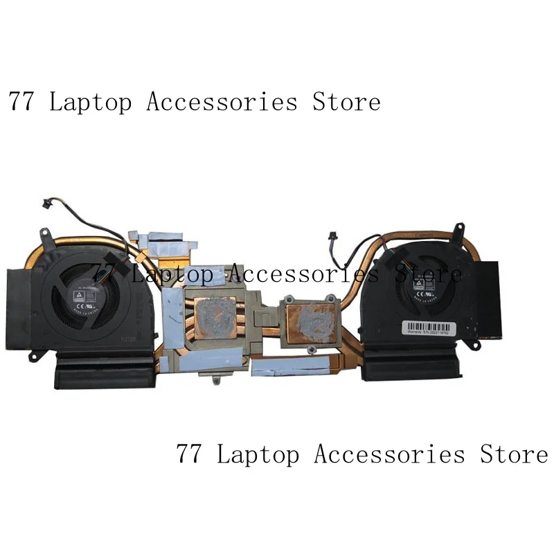 VENTILADOR e dissipador de calor para CPU de laptop GPU para Gigabyte para AORUS 15P XC RX5LVC Novo