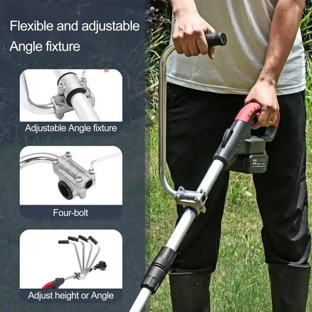 Weeding Machine Handle Ergonomic Lawn Mower Handle for Weed Wacker String Trimmer Posture Improvement for Gardening for Weed