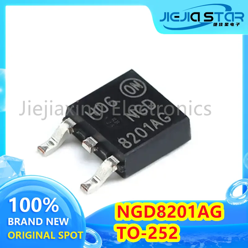 IC driver di accensione Big Turtle, elettronica di spedizione gratuita, 8201AG, SMD, NGD8201AG TO-252, BMW, Hyundai ME7, ME17, 4 pezzi