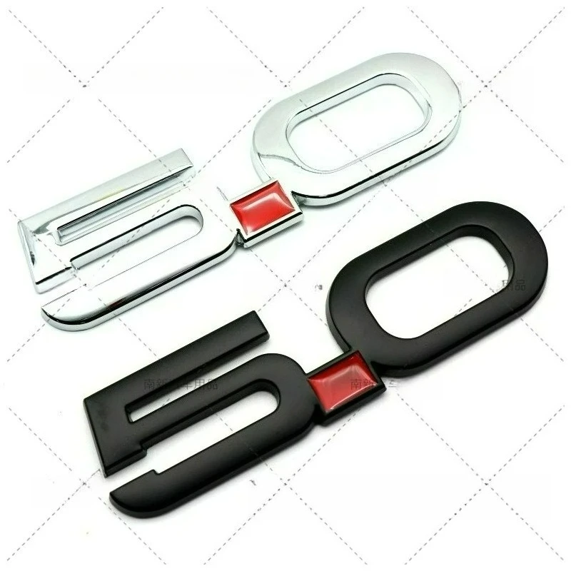 High-quality Modification 3D Metal Stickers For 5.0 COYOTE V8 High Performance Scratch Cover DIY Decoration Car Accessories