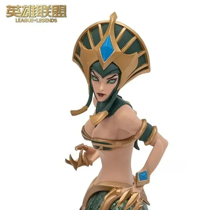 

In Stock League of Legends LOL Seraphine, Medium Sculpture Doll Decoration, Snake Woman Sculpture Collectible Model Decoration