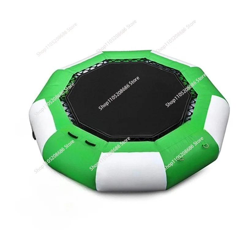 summer popular inflatable water trampoline | water bounce bed | water trampoline mixed batch (4m) 1pcs
