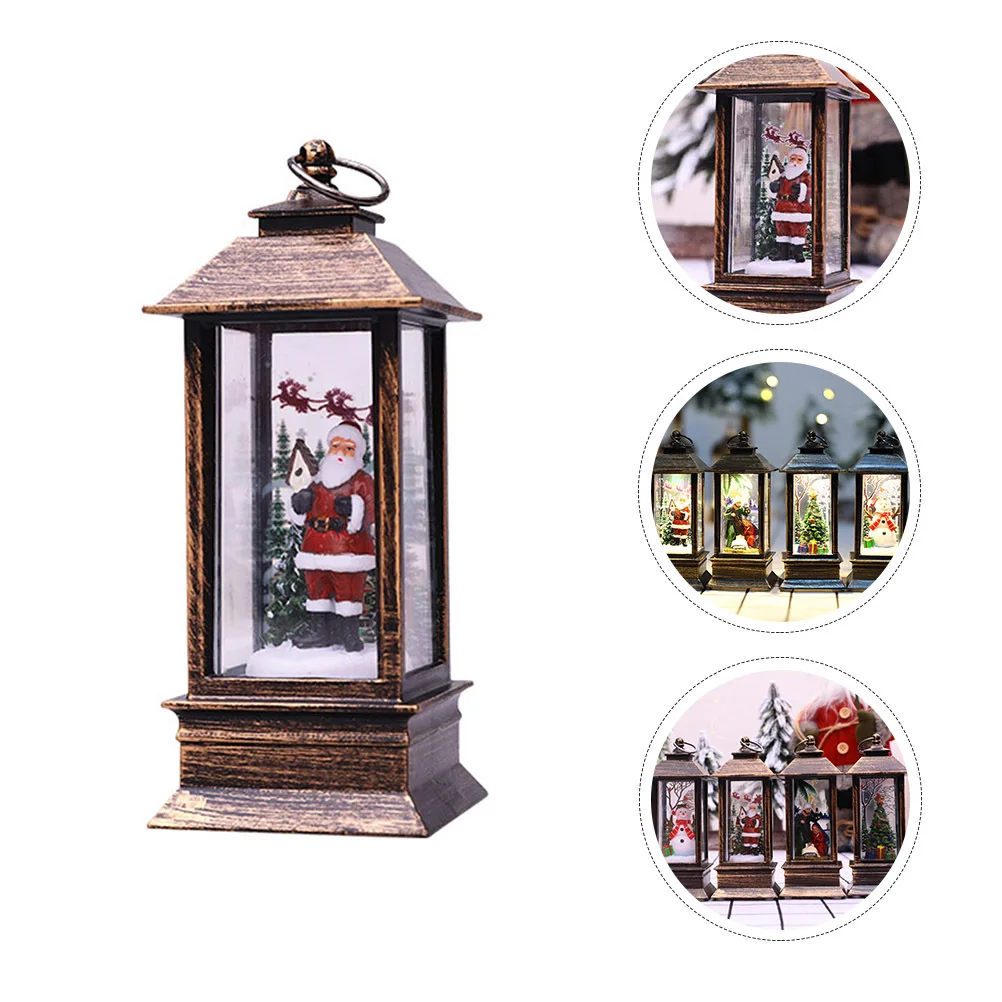 

1Pcs Christmas Handheld Oil Lamp Decorative Lantern Cozy Festive Desktop Light Perfect for Party Festival Courtyard Decoration