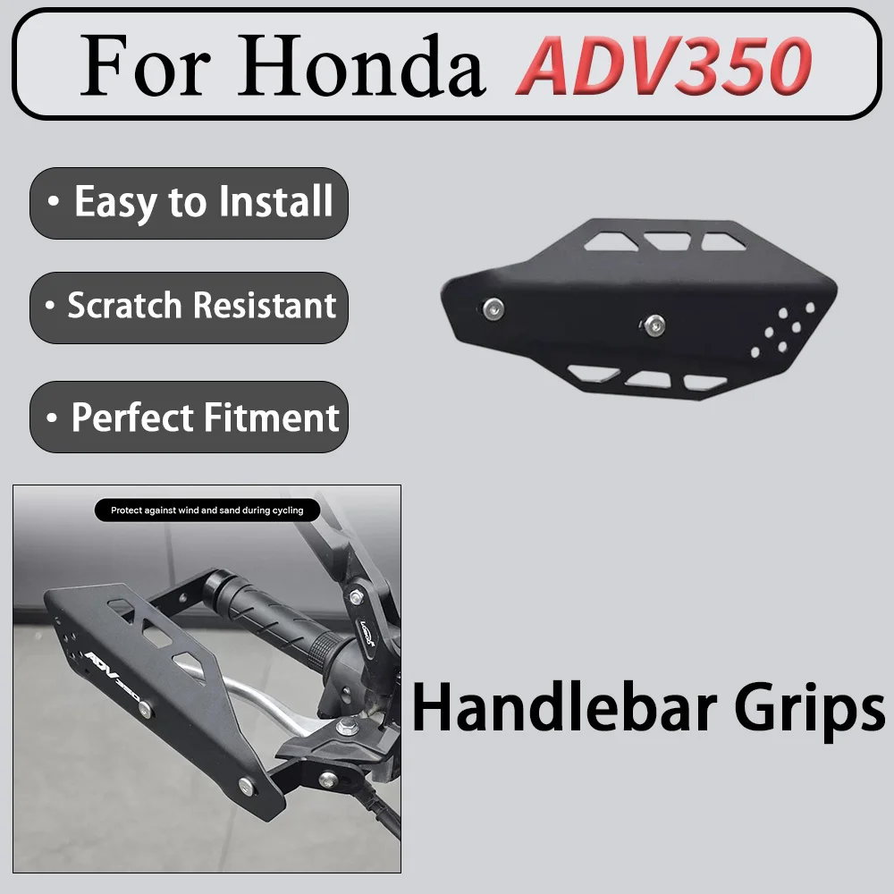 For Honda ADV350 Off-Road Windshield Handlebar Guard Modified Thickened Aluminum Alloy Bracket Motorcycle Buffering Impact Prote
