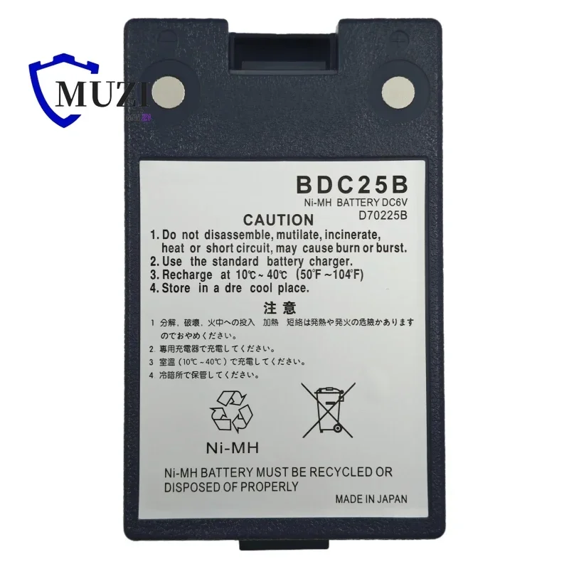 Brand New Battery BDC25B BDC-25 BDC25A Ni-MH Battery for Power SOK Surveying Instrument Total Stations Surveying Batteries