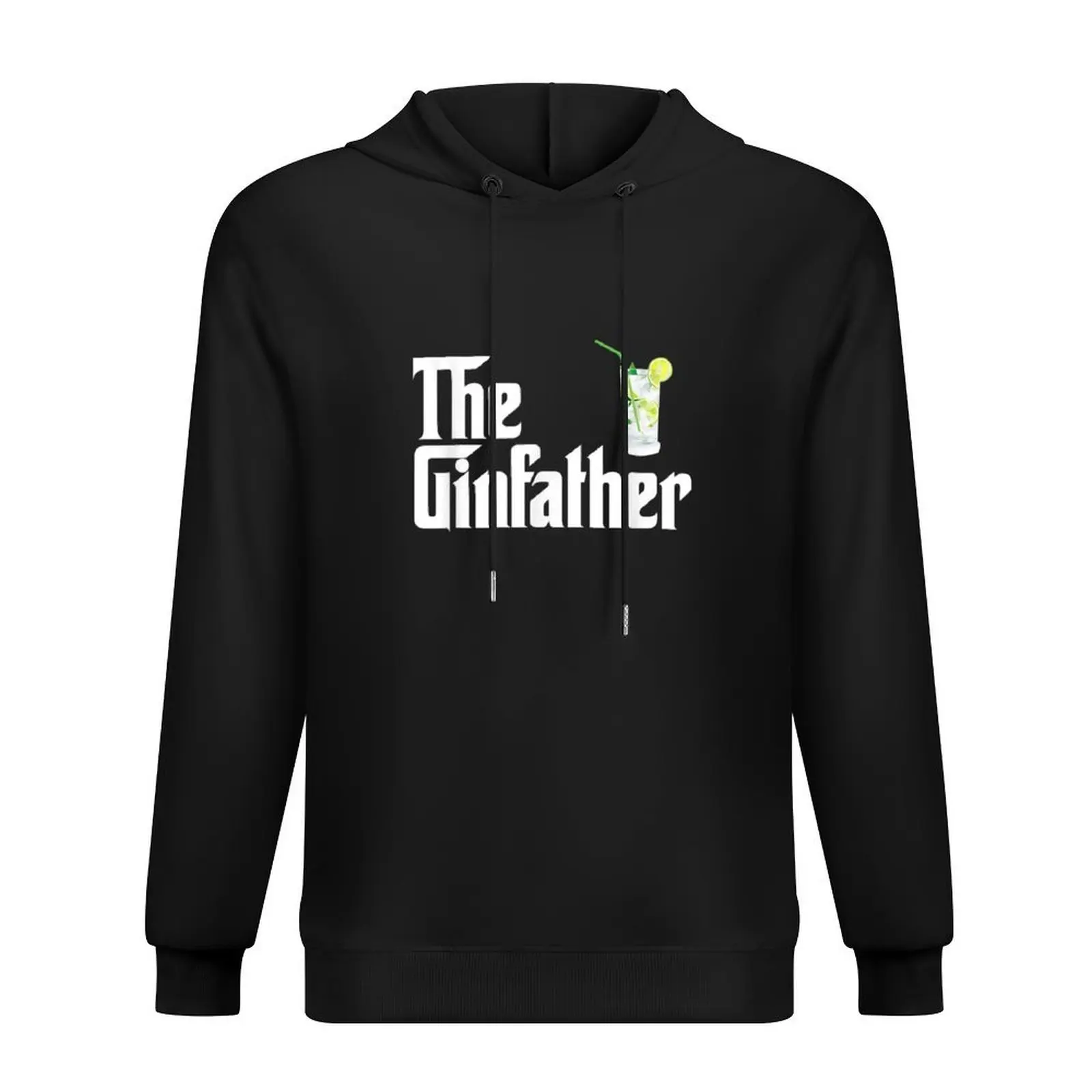 Sudadera con capucha The Gin Father Funny Gin And Tonic Gifts, ropa de otoño para hombre, ropa de estilo japonés para hombre, Sudadera con capucha para hombre