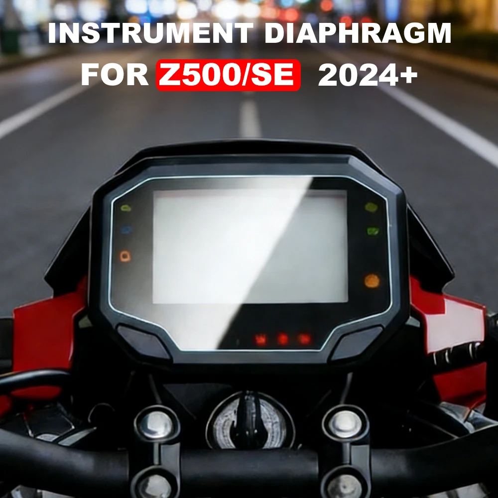 For Kawasaki Z500 SE Z500SE 2024+ Motorcycle Protection Instrument Film Scratch Cluster Screen Dashboard Accessories