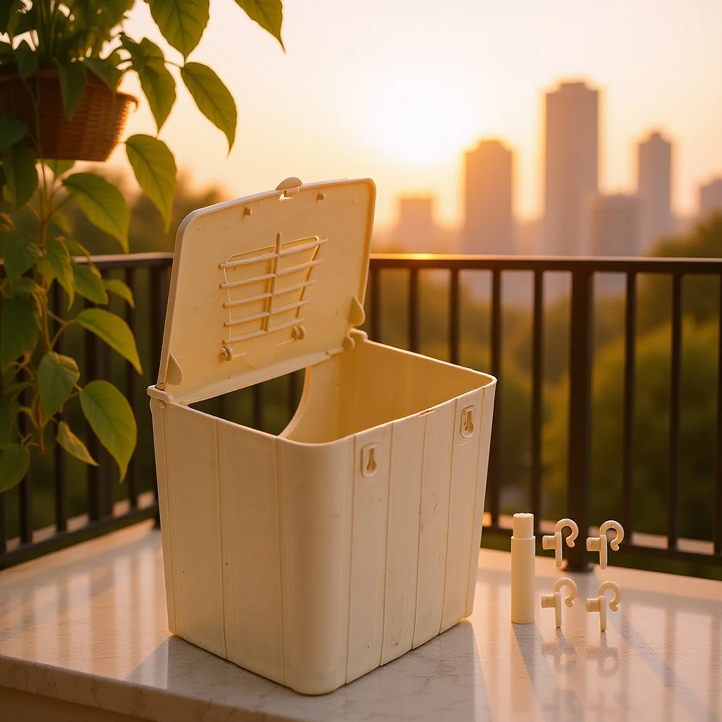 

Bird Nest Plastic Cage Mounted Parrot Breeding Box Durable Hinged Cover Nesting Box for Cockatiel Lovebird Breeding Supplies