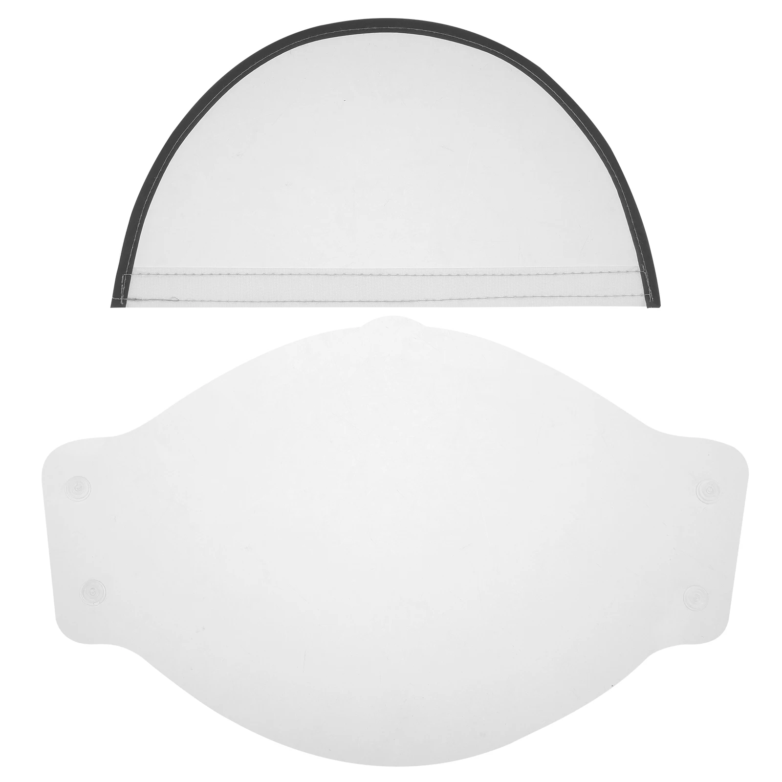 

Rain Mask Brim Adjustable Raincoat Hood Cover Bonnet Face Guard Jacket Detachable