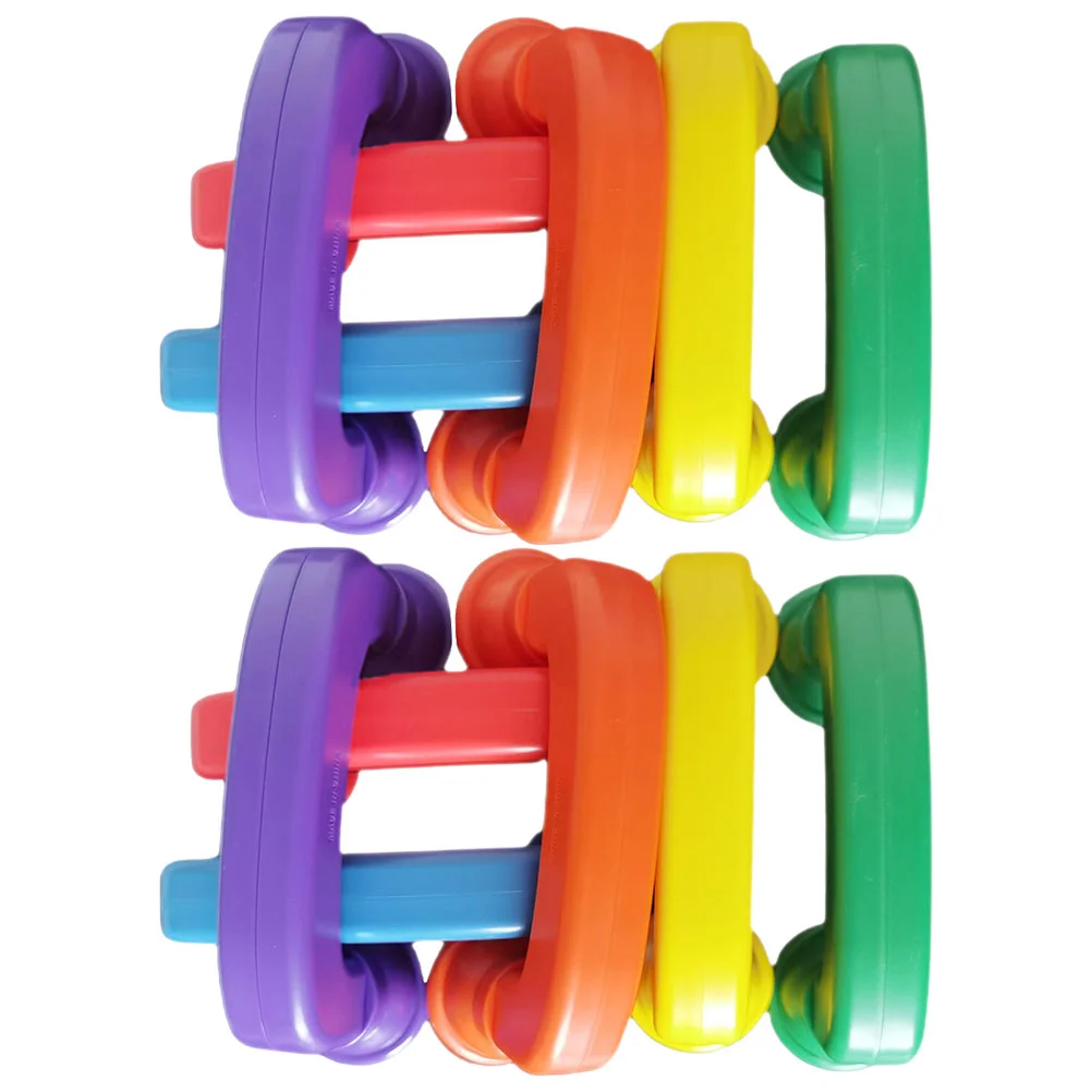 

12 Pcs Tool Play Cell Phone Earpiece Toy Child Toddler Early Whisper Dyslexia Colorful Tools 1720X750X550CM Abs Educational