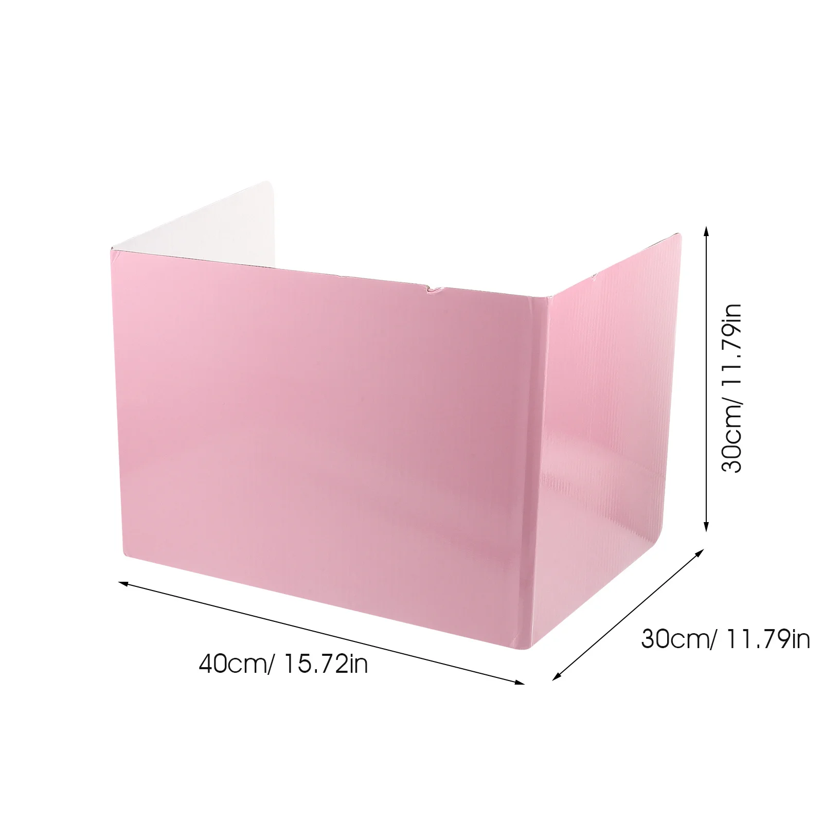 5Pcs Desk Divider Privacy Shield Board Portable Sneeze Guard for Office School Bank Countertop Barrier Protective Panel