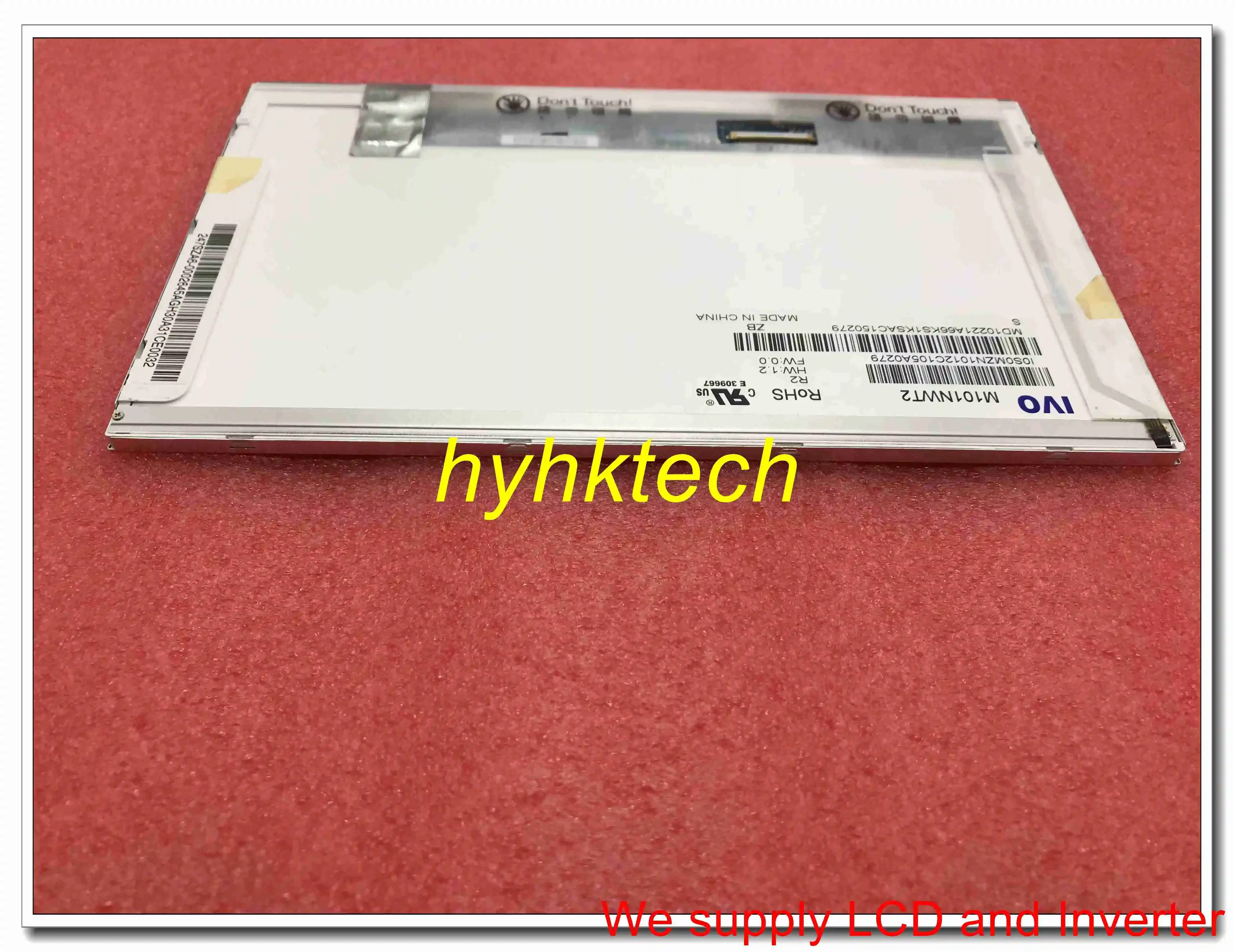 M101NWT2 R2 10.1 بوصة 40 دبابيس لوحة LCD للكمبيوتر المحمول، ضمان 180 يومًا لـ M101NWT2