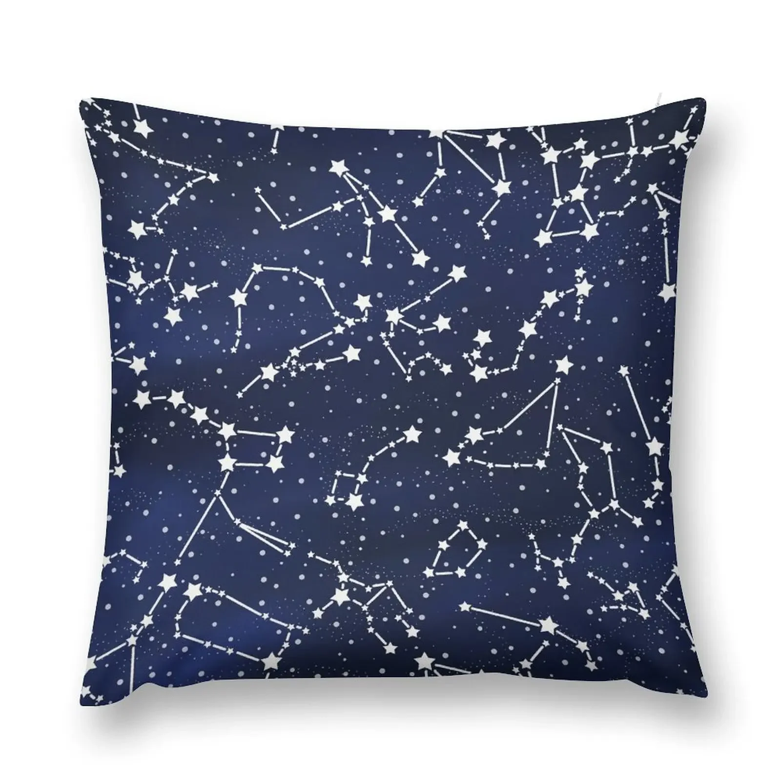 Vintage 1950s Inspired Outer Space Constellation Star Map Throw Pillow bed pillows Couch Pillows autumn pillowcase pillow