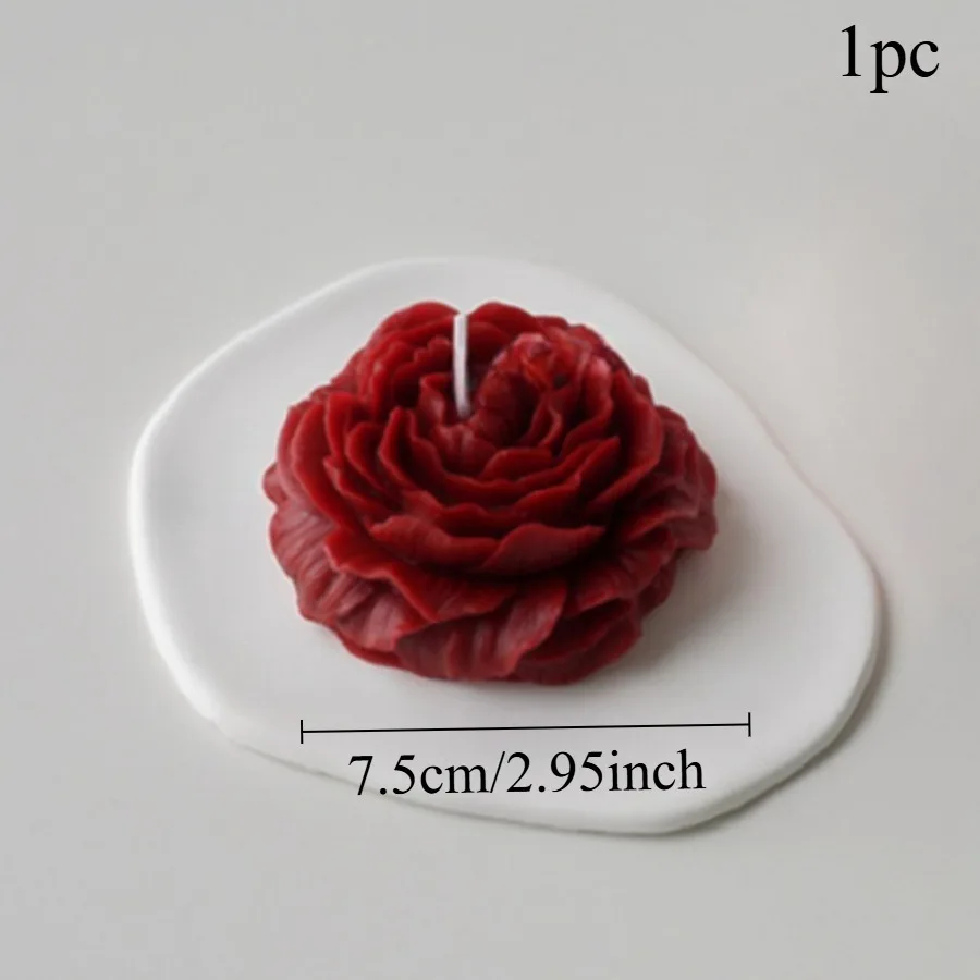 Peony Flower Scented Candle 2