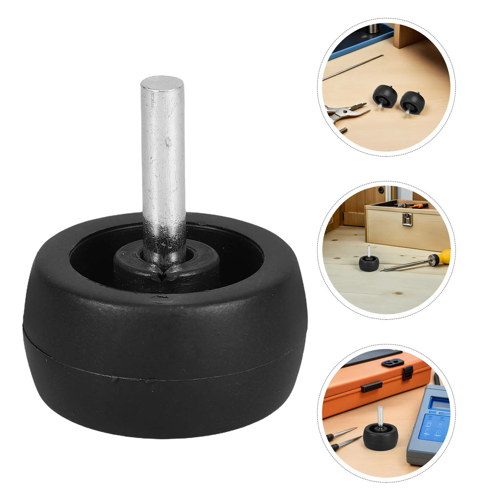 4Pcs Patio Umbrella Base Wheels Plastic Replacement Casters Outdoor Umbrella Stand Wheel Smooth Rolling for Garden Deck