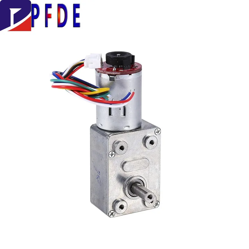 JGY370 met Encoder DC 6V 12V 24V Reductiemotor Sterke zelfsluitende verstelbare snelheid Micro-vertragingsmotor 6 ~ 150 RPM