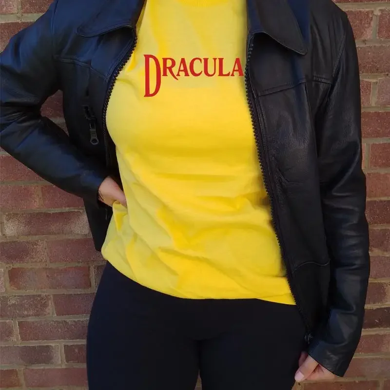 Dracula Unisex T Shirt Bram Stoker Gothic Horror Halloween S XXL