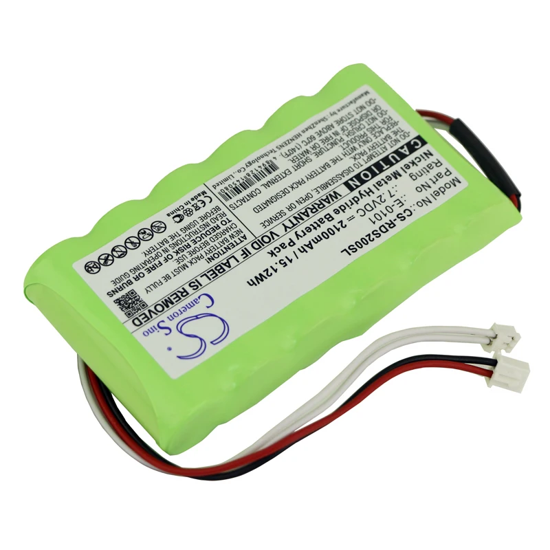 Cameron Sino 7.2V 2100mAh replacement rechargeable Battery for Rover S2,T2,C2 Measurer,ST2,Scout, For TechniSat 0000/3434
