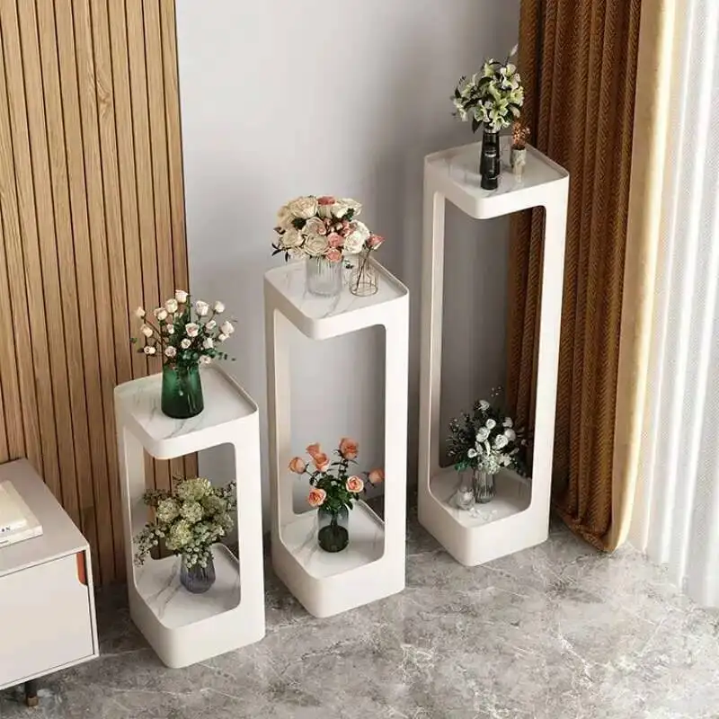 

Display Modern Aesthetics Simple Flower Rack Wedding Decorations Plant Stand Nordic Living Room Scaffale Per Piante Furniture