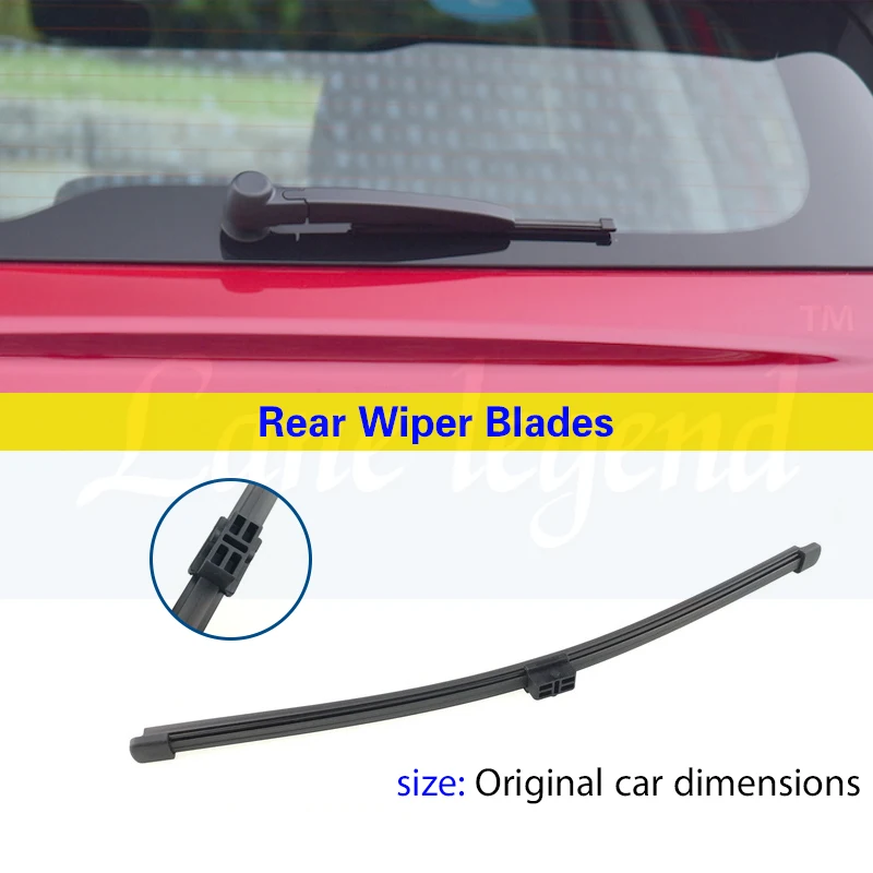 Car Wiper Front Rear Wiper Blades For Trumpchi GAC GS3 2021 2022 Windshield Windscreen Window Wiper Blades Auto Accessories