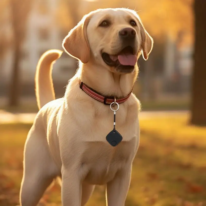 Localizador de rastreador de mascotas, buscador de llaves inteligente, localizador antipérdida con función de alarma para carteras de equipaje, bolsas, llaves de mascotas