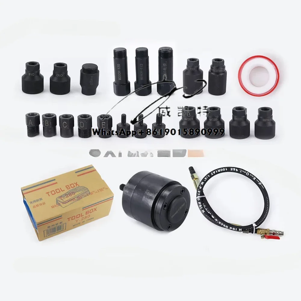 

1000NM diesel Injector Puller Remover Mental Box New Common Rail Injector Repair Tools Pneumatic Emergency Injector Shock Puller