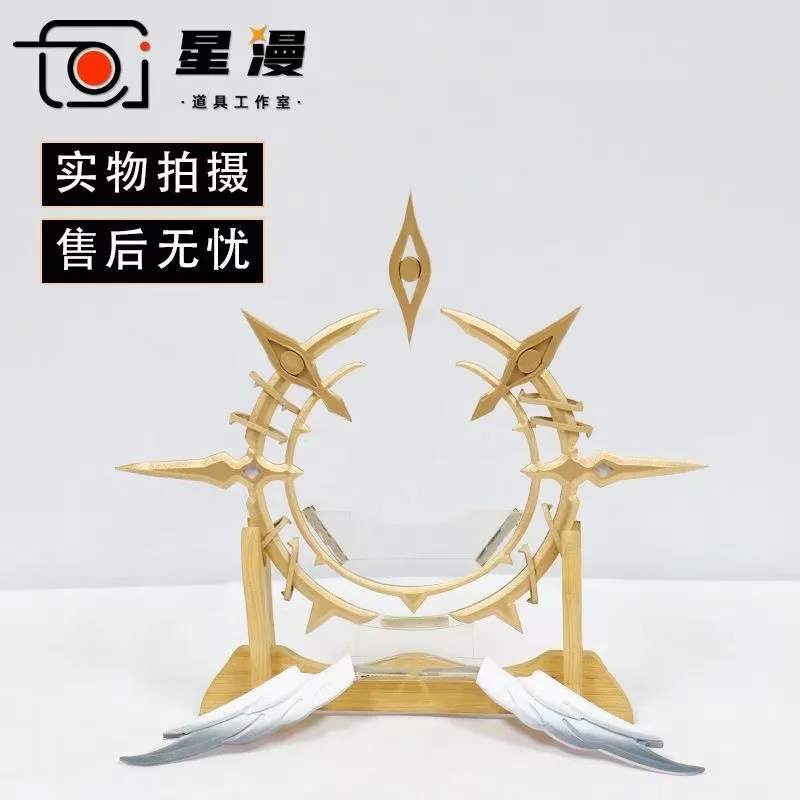 Sombreros de domingo, juego de utilería Honkai Star Rail, modelo de accesorios de Cosplay, accesorios de disfraz de fiesta de fantasía de Navidad y Halloween