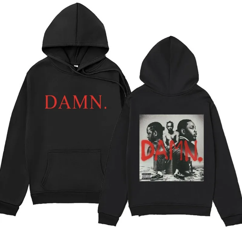 

Rapper Kendrick Lamar Mustard Funny Meme Hoodies Women's Clothing Fashion Hip Hop Hooded Sweatshirt Casual Oversized Pullover