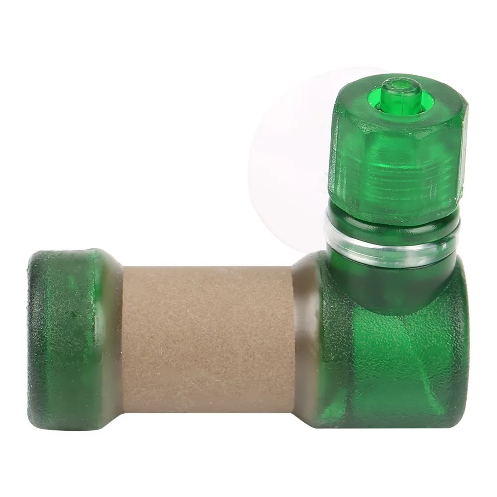 ABS Carbon Dioxide Diffuser Reverse Osmosis Diffusion Easy Operation CO2 Diffuser Green Brown Carbon Dioxide Atomizer Fish Tank