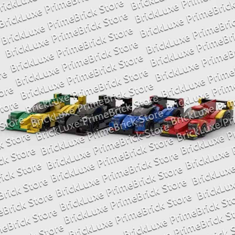 QWERT Speed Racing Car Model MOC Building Bricks Multi Color Race Car Modular Technology Children Holiday Gifts Assemble Toys