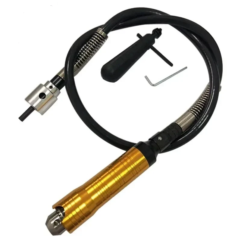 

Suitable for hand drill extension tube rotating tool, electric drill with accessories 0.3-6.5mm drill chuck flexible shaft tube