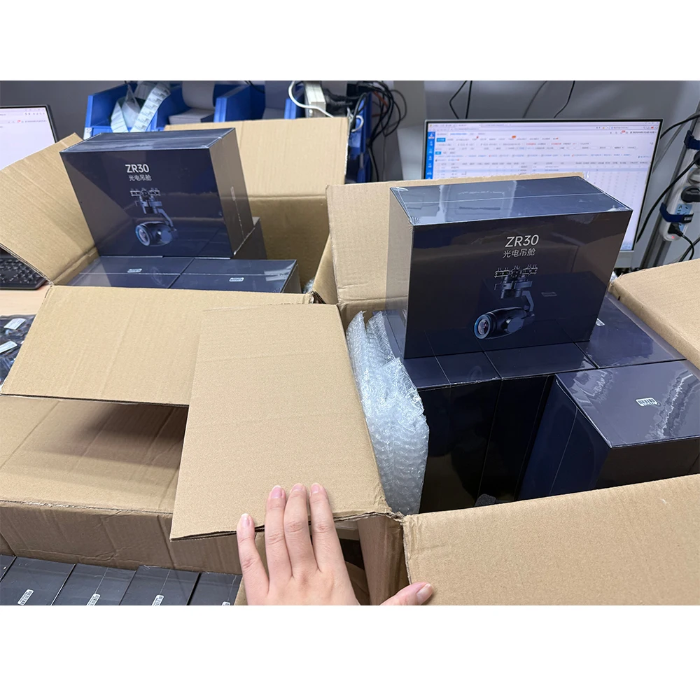 

NEW SIYI ZR30 4K 8MP 180X Hybrid 30X Optical Pod Zoom Gimbal Camera with AI Smart Identify and Tracking 1/2.7 Sony Sensor