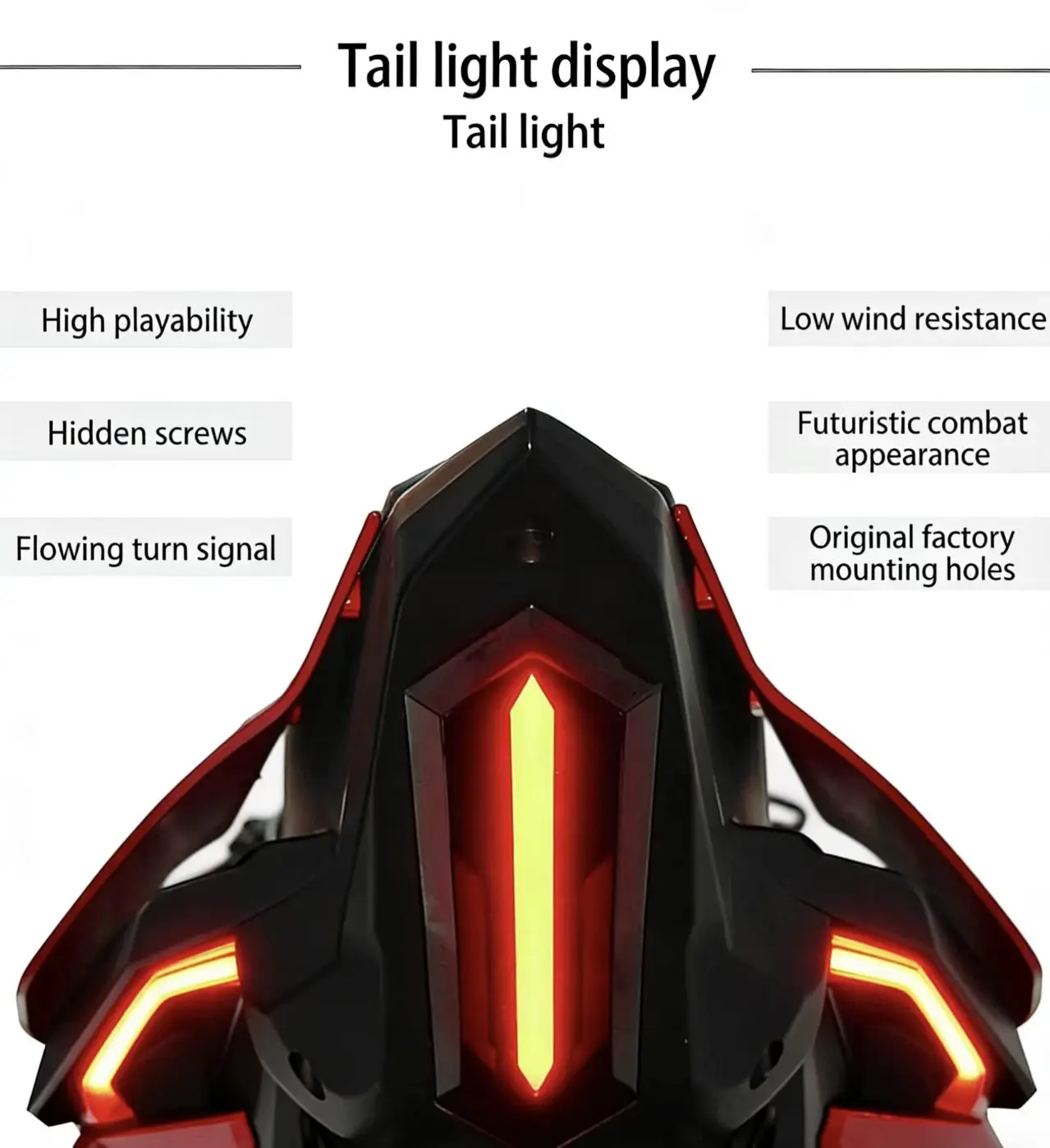 

Tail lights for Honda CBR650R / CBR650R19-23 model motorcycles