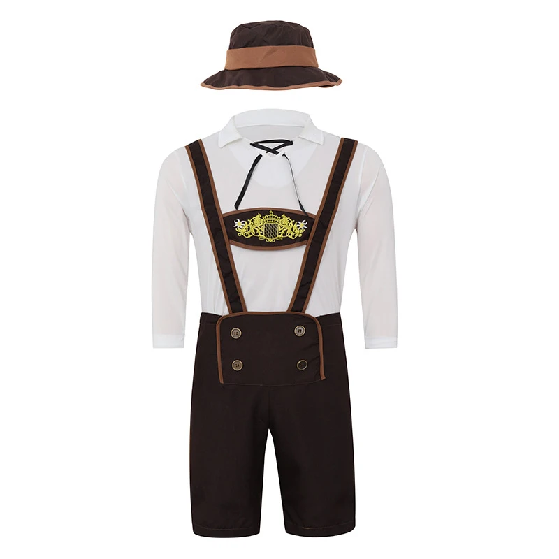 

Carnival Oktoberfest For Man Costume Bavarian Festival Pareade Outfit Cosplay Fancy Party Dress