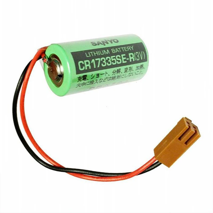 CR17335SE-R 3V 2CR17335 6V WK17 MR-BAT6V1 MR-J4 Server Non-rechargeable Lithium Battery Pack