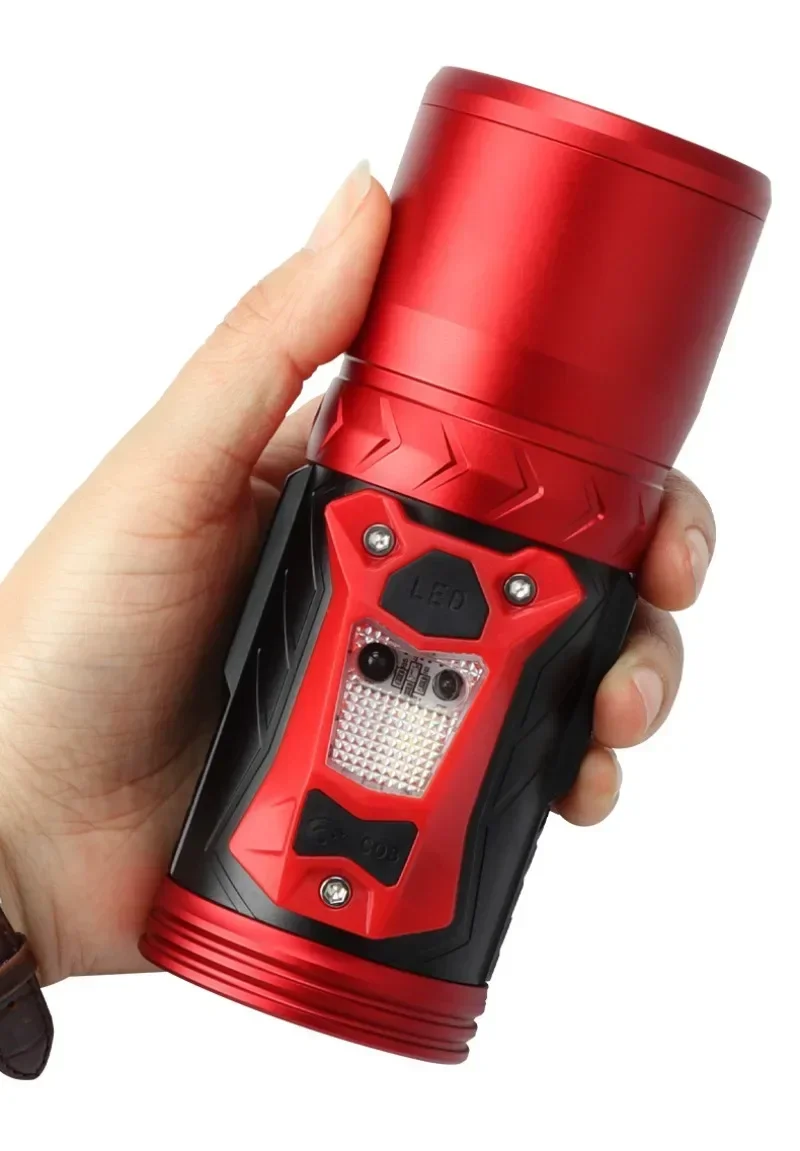 6 Light Source Blue White UV Yellow Light LED Flashlight with Mosquito Repellent Lamp Waterproof Induction Handlamp with Bracket