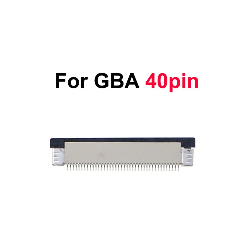 YuXi LCD 스크린 커넥터 유연한 케이블 GBA SP GBC 50/40/34/32 핀 암 커넥터 용 잭 소켓 연결