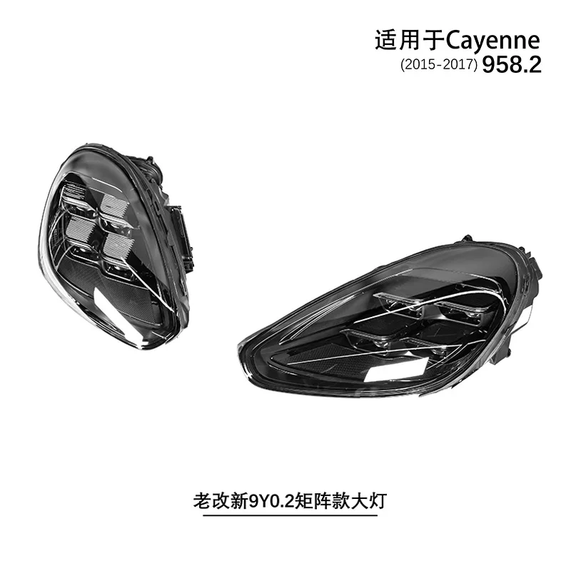 

Suitable For 15-17 Porsche Cayenne 958.2 Modification And Upgrade 9Y0.2 Matrix Headlights Non-destructive Installation