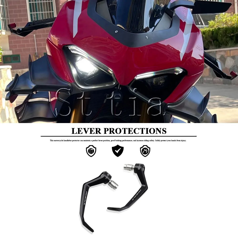 New PANIGALE V4 V4S SP2 Motorcycle Bow Guard Brake Clutch Handguard For DUCATI Panigale V4 V4S SP2 Brake Clutch Lever Protector