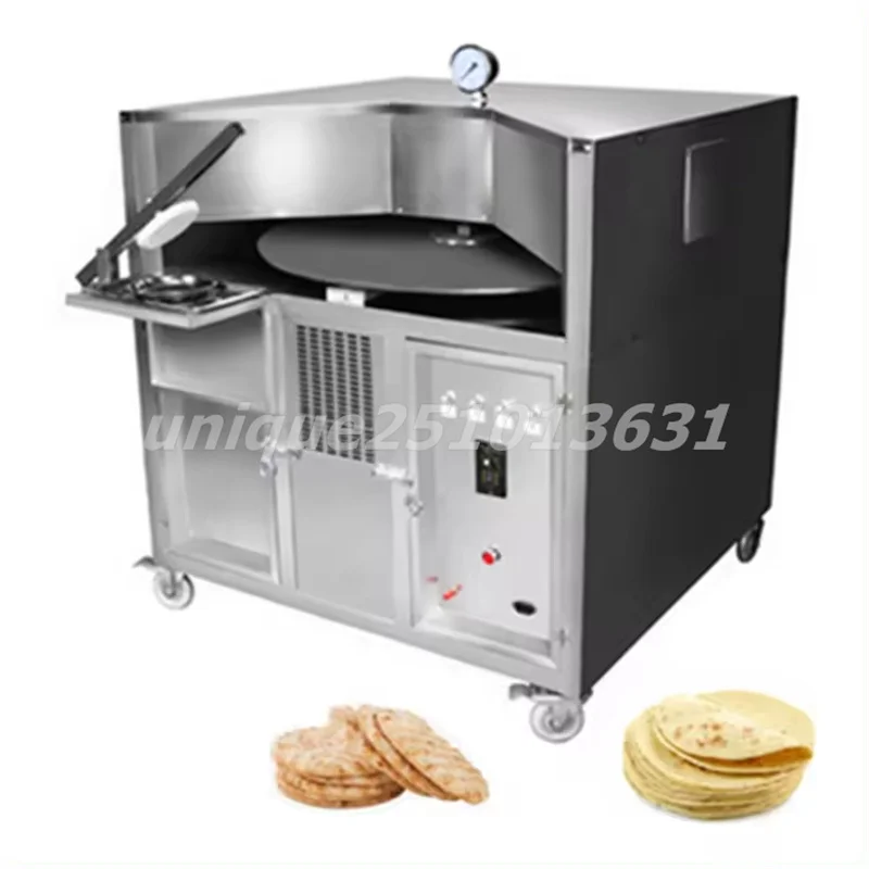 85cm 95cm 110cm Rotary Pan Naan Tandoori Oven Tortilla Chapati Making Machine Electric Chapati Maker Bread Cake Baking Oven