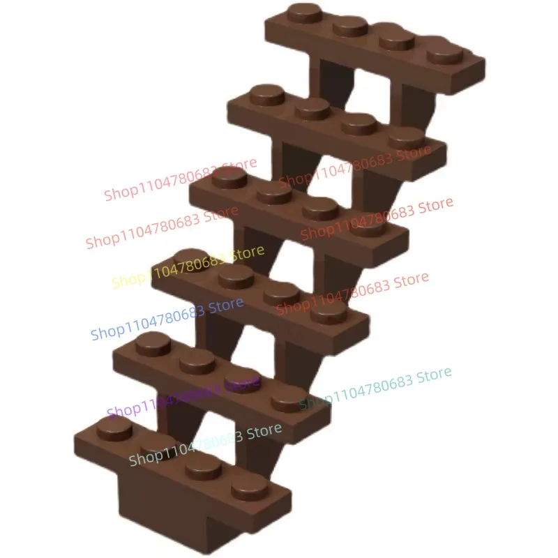 MOC ビルディングブロックは、ミニドールアクセサリー、階段、建物、家、おもちゃ、組み立て、接合と互換性があります。